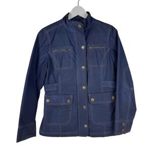 Boden Waxed Jacket U.S. size 4 Purple